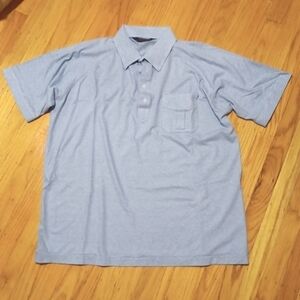 Puritan men's cotton blend sport knit shirt Sz XL